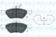 KBP-4545 Kavo Parts Гальмівні колодки