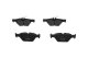 kbp8028 Kavo Parts Тормозные колодки