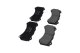 kbp6627 Kavo Parts Тормозные колодки