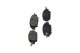 kbp4582 Kavo Parts Гальмівні колодки для Mazda CX-5