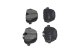 kbp10073 Kavo Parts Гальмівні колодки