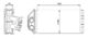 53561 NRF Радиатор печки для Peugeot 307