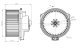 34294 NRF Вентилятор салона для Mercedes M-Class