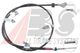 K17293 A.B.S. Трос ручного гальма для Toyota Verso