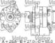 436352 Valeo Генератор
