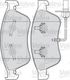 598845 Valeo Тормозные колодки