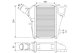 818686 Valeo Интеркулер для Honda CR-V