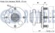 221886 Ruville Ступиця колеса для Opel Karl