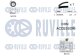 5500551 Ruville Комплект ремня ГРМ + помпа