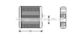 DN6133 AVA Quality Cooling Радиатор печки