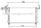 HY5315D AVA Quality Cooling Радіатор кондиціонера на Hyundai H-1