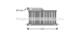 aia6397 AVA Quality Cooling Радіатор пічки для Audi A6