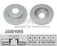 J3301055 Nipparts Гальмівний диск для Nissan Primera