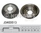 J3400513 Nipparts Тормозной барабан на Hyundai Getz