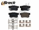 217200070400 Breck Тормозные колодки