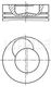 227 PI 00101 000 Mahle Поршень двигателя