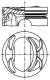 039pi00129000 Mahle Поршень двигуна