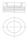 028pi00139002 Mahle Поршень двигуна