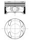 028pi00167002 Mahle Поршень двигуна