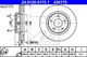 24.0126-0170.1 ATE Гальмівний диск