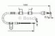 1 987 482 358 Bosch Трос ручного тормоза