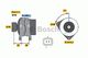 0 986 045 221 Bosch Генератор для Renault Twingo