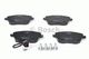 0 986 494 105 Bosch Гальмівні колодки