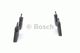 0 986 494 166 Bosch Гальмівні колодки