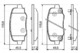 0986494930 Bosch Гальмівні колодки