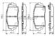 0986494688 Bosch Гальмівні колодки для Kia Picanto
