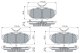 0986460264 Bosch Тормозные колодки на Ford Mustang