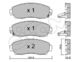 822-903-0 Cifam Тормозные колодки на Honda CR-V