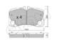 82210050 Cifam Гальмівні колодки для Porsche 911