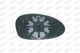 BM1207505 Prasco Стекло наружного зеркала для BMW 1 Series