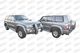 DS8622001 Prasco Решетка радиатора для Nissan Patrol