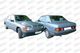 ME0212000 Prasco Решетка радиатора для Mercedes 190