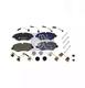 490938 DT Spare Parts Тормозные колодки