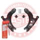 368124setmsp Master-Sport Комплект рычагов