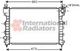 02002174 Van Wezel Радіатор охолодження двигуна для Land Rover Freelander