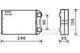 06006426 Van Wezel Радіатор пічки на MINI Cooper