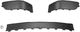 4040555 Van Wezel Облицовка бампера для Peugeot 307