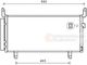 51005104 Van Wezel Радиатор кондиционера для Subaru Forester