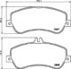 2486701 Textar Тормозные колодки на Mercedes GLK-Class