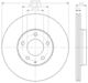 92152800 Textar Гальмівний диск на Mazda RX-7