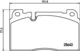 2564305 Textar Гальмівні колодки на Audi Q5