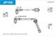 JP100 Janmor Комплект проводов зажигания на Daihatsu Feroza