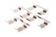 272531 MaXgear Комплектующие дисковых тормозных колодок
