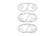 572609ch Champion Гальмівні колодки на Hyundai i20