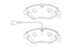 573743ch Champion Тормозные колодки для Nissan Cabstar