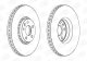 562672ch1 Champion Гальмівний диск для Volvo XC60